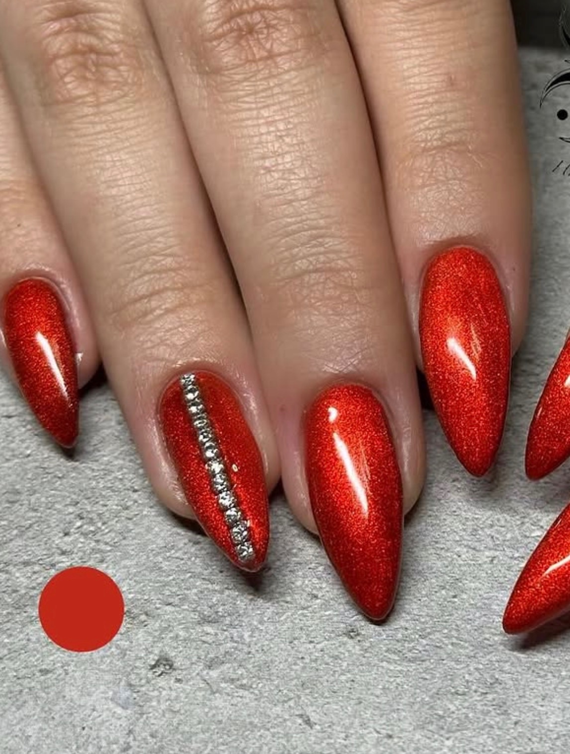 Antes — Esmaltação com encaixe perfeito